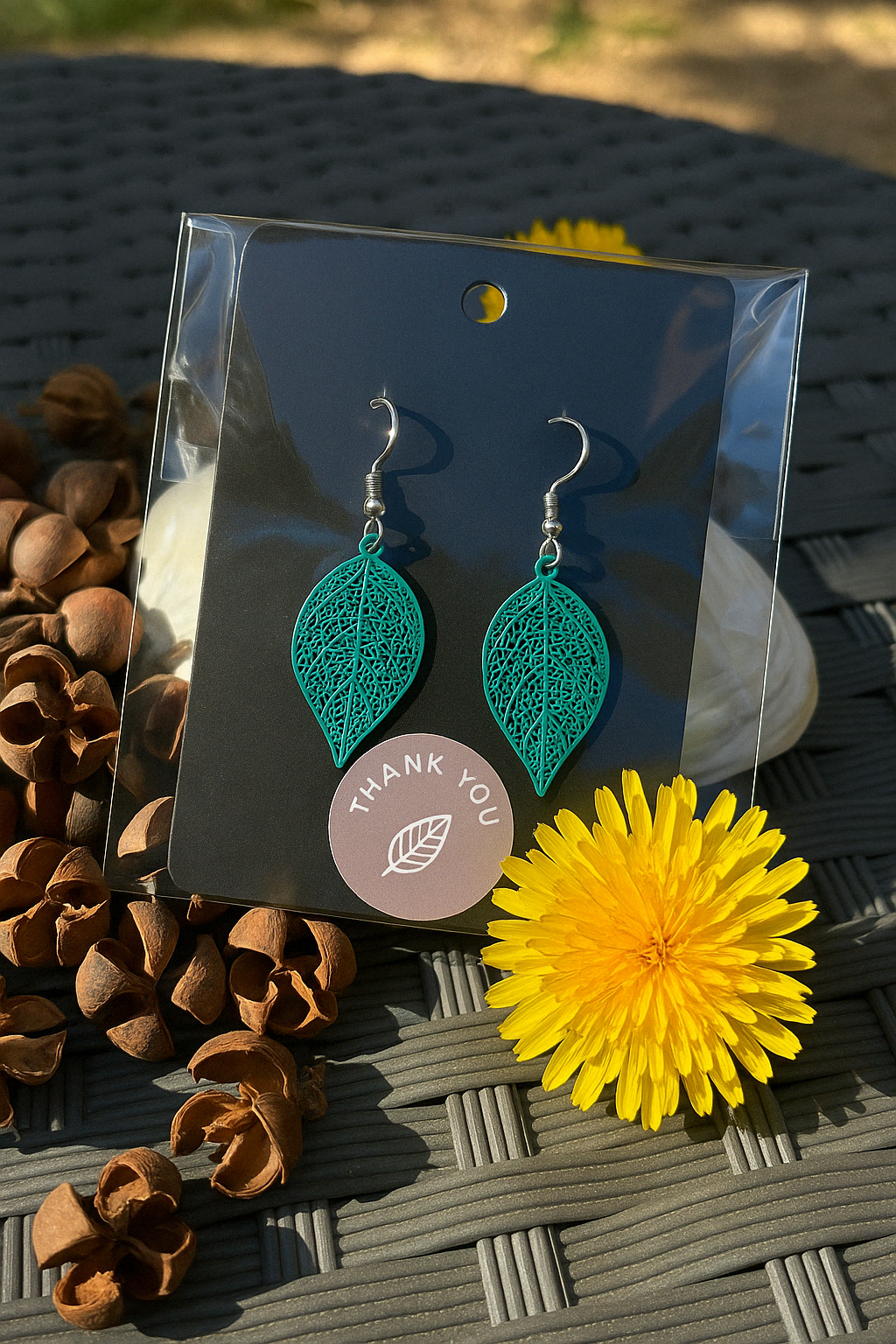 🍃 Boucles d’Oreilles - Feuille Globalease