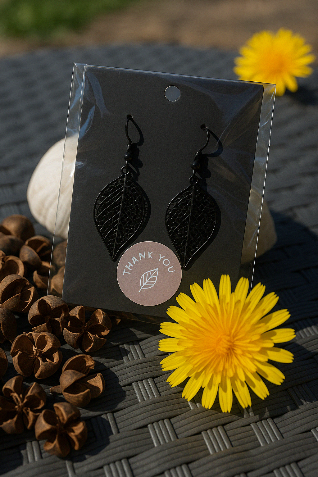 🍃 Boucles d’Oreilles - Feuille Globalease