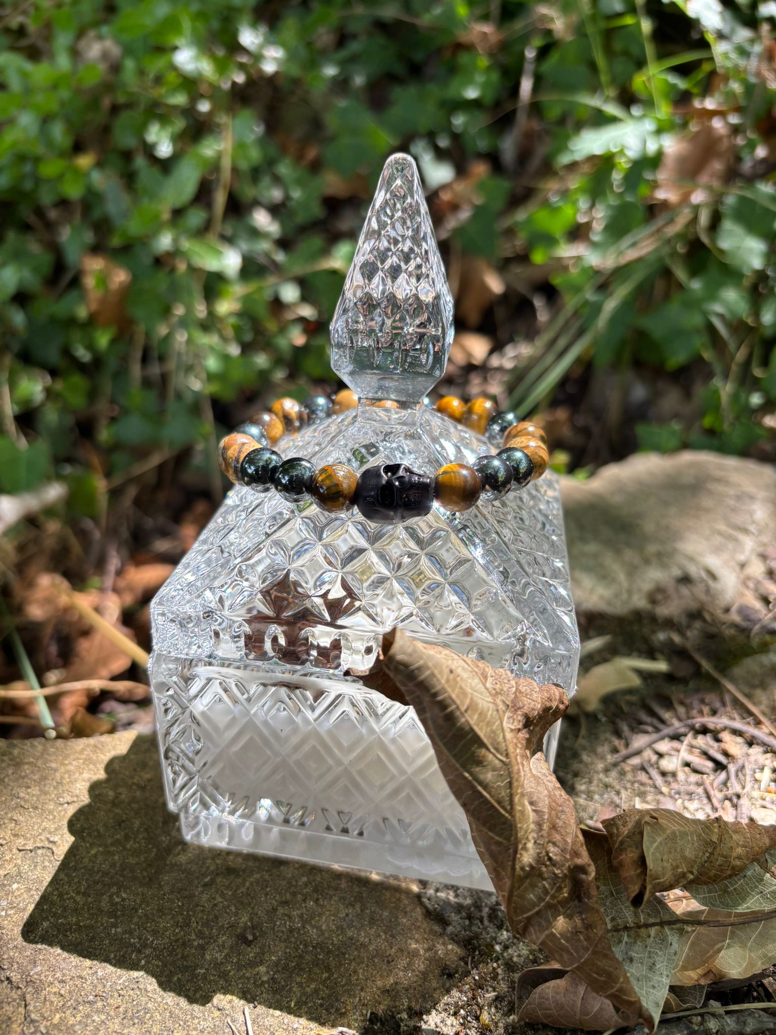 Bracelet Homme Crâne Les Trésors d'Arcadia