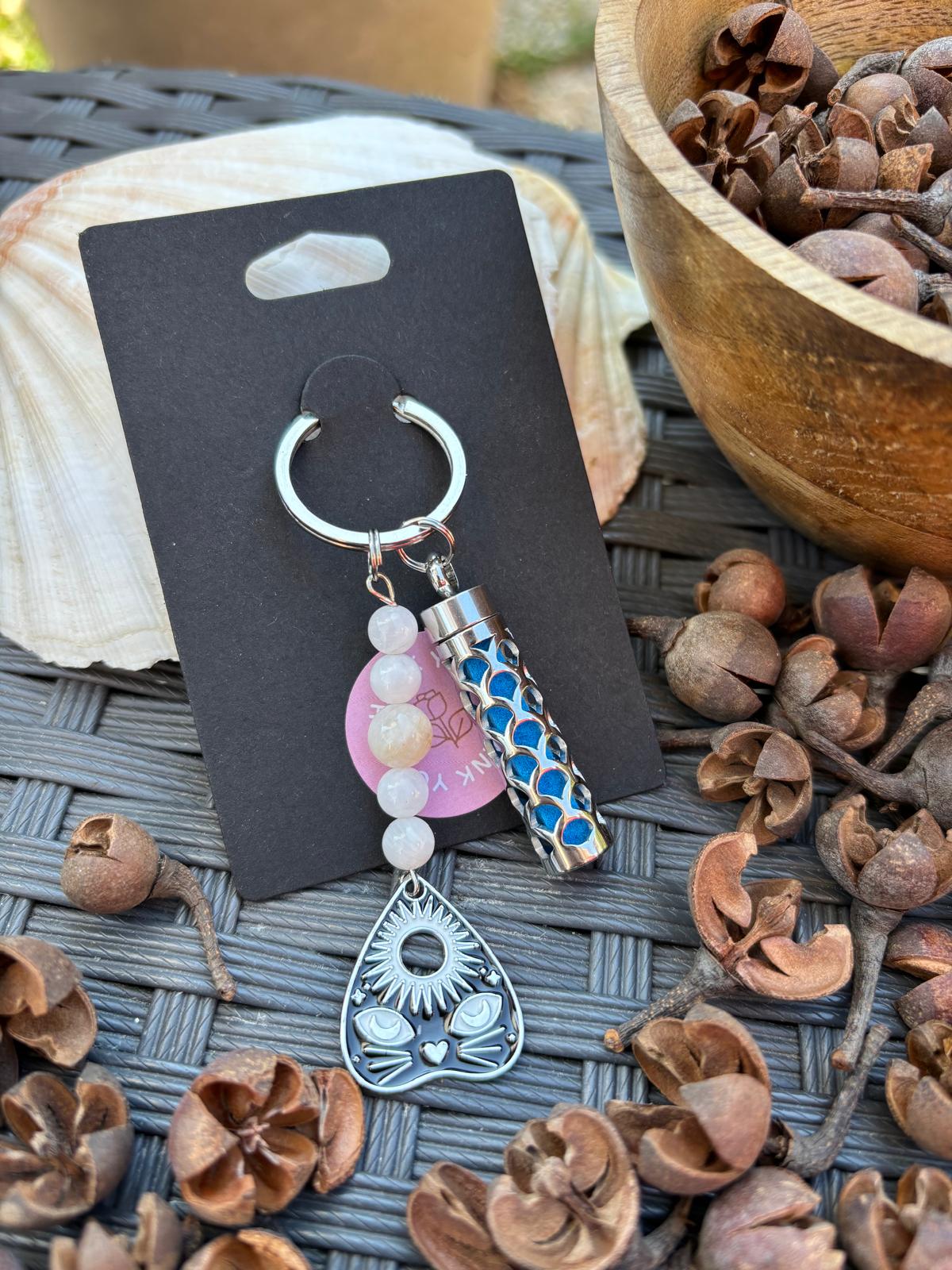 Porte-clef aroma _ Chat Les Trésors d'Arcadia