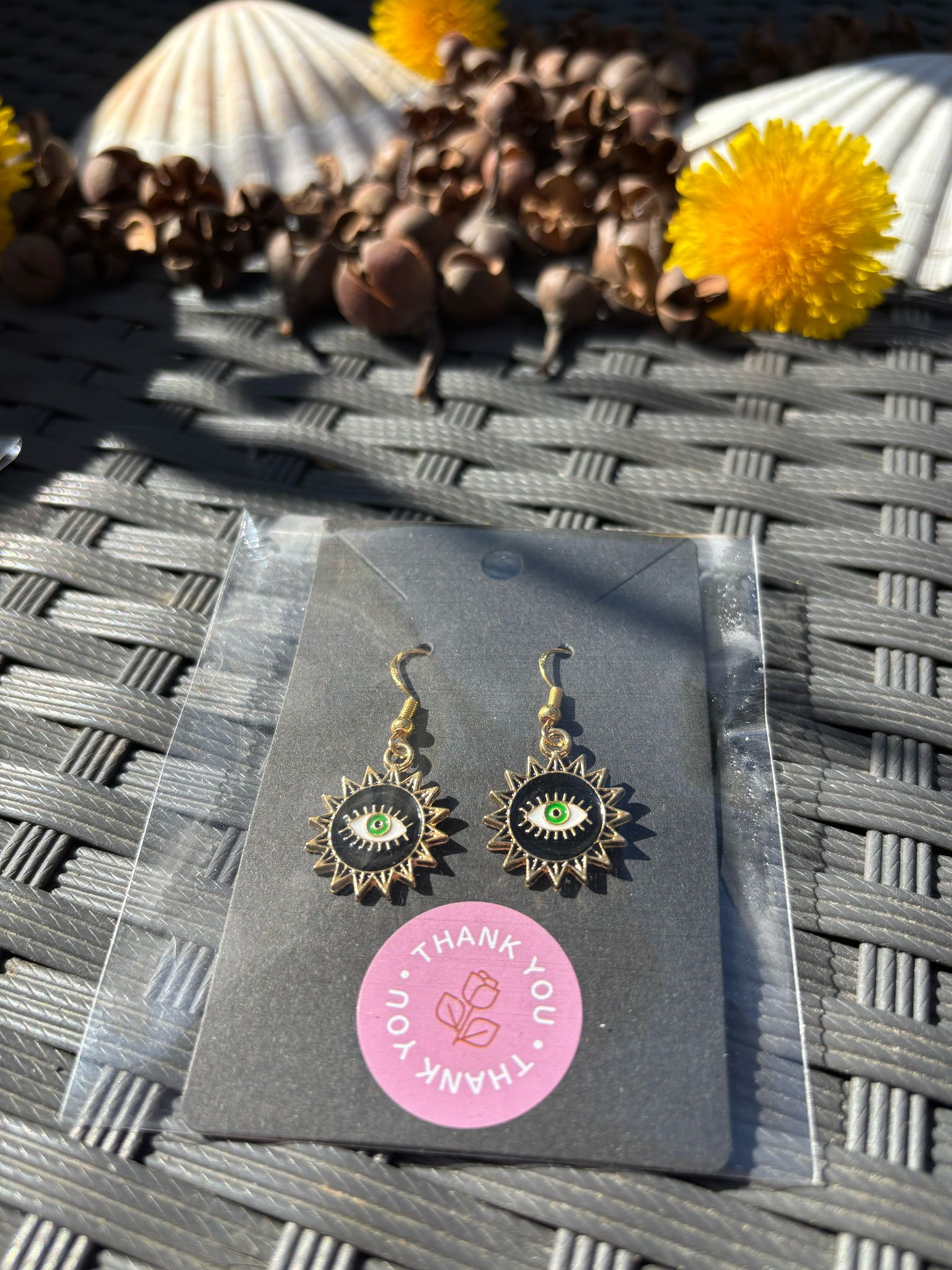 👁️ Boucles d'Oreilles - Œil Protecteur Globalease